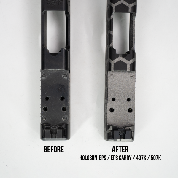 Holosun EPS Carry & 507k Mounting Screws – Black, Fits Weaver/Picatinny (Optic NOT Included)